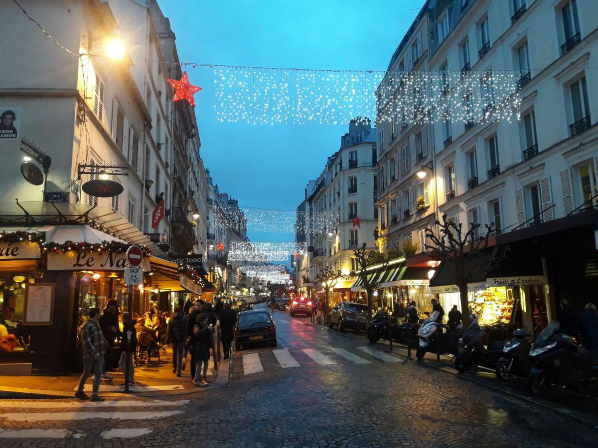 Romantic Tiny House Inside Montmartre Paris Bagian luar foto